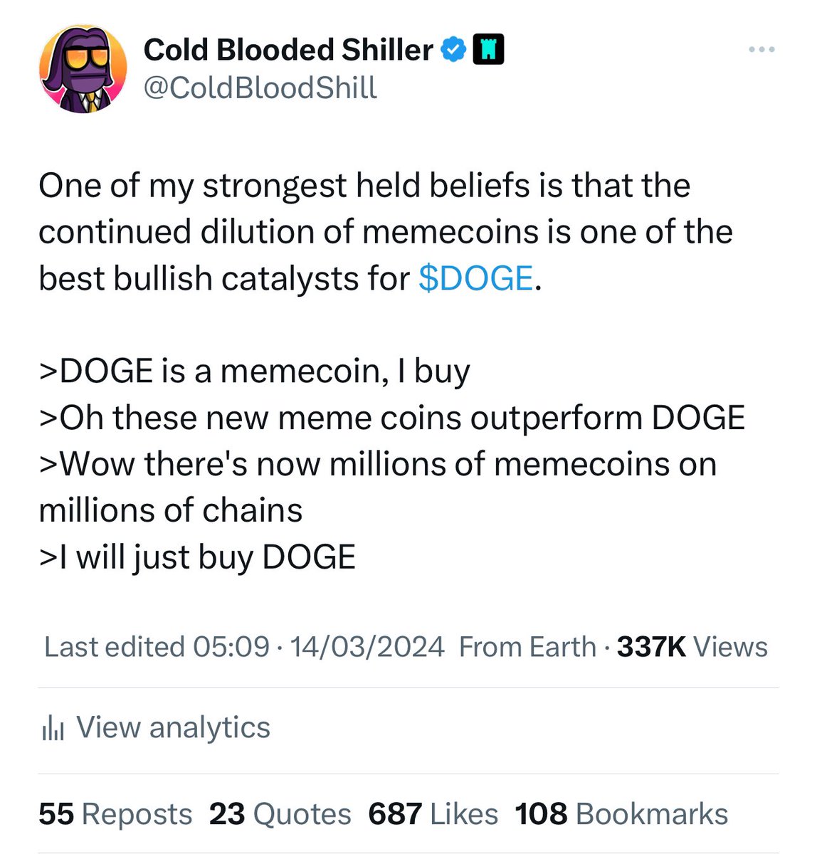 Return to $DOGE (and other major memes)