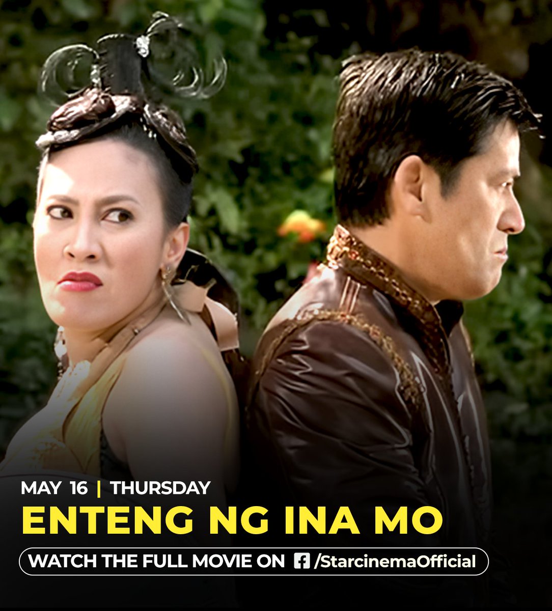 The crossover we did not know we needed! 🤣​ ​Catch Vic Sotto and Ai Ai Delas Alas in “Enteng ng Ina Mo” FREE FULL MOVIE for a limited time only on May 16, on Star Cinema’s Facebook page!