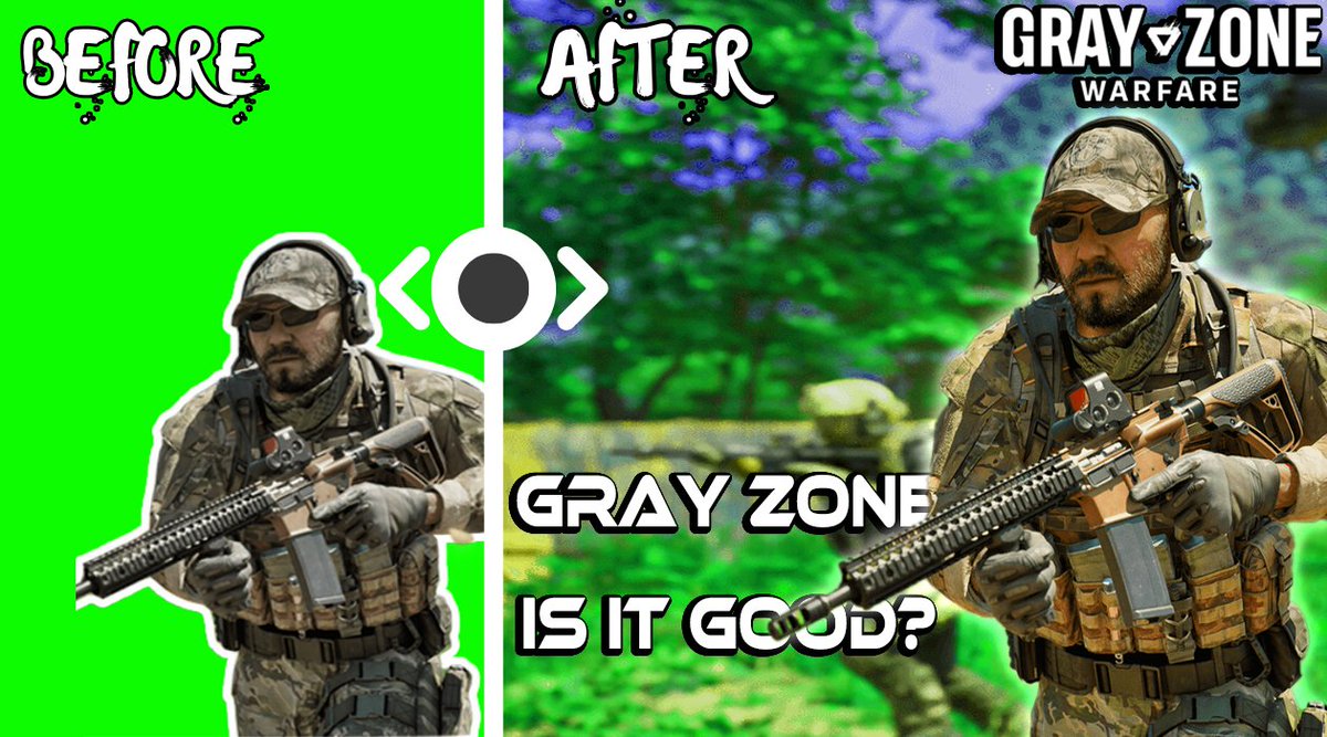 recent Thumbnail🖌️👨‍🍳

Before / After

Youtube Thumbnail For 
@TheDryerNewt 

“Having A Blast In The Grey Zone Warfare: My Epic Experience.”

What do you think? 🤔 

DM for Commissions 📩

❤️+♻️ are appreciated!

#grayzonewarfare #Thumbnaildesign #rebirthisland