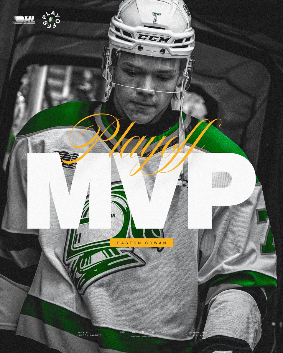 REGULAR SEASON MVP. PLAYOFF MVP. OHL CHAMPION. @MapleLeafs | #LeafsForever