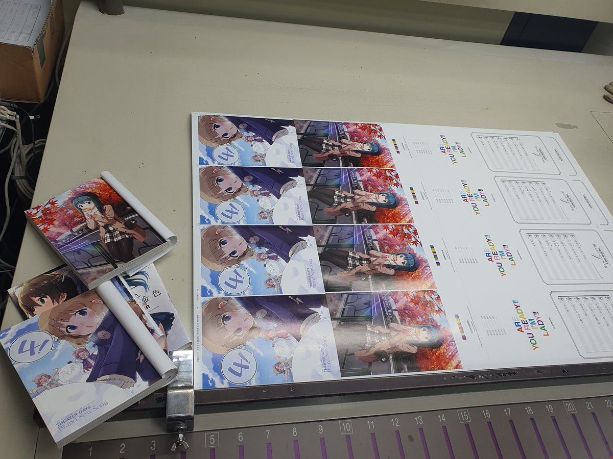 MSN_Publishing's tweet photo. 진행 중입니다 (4) #아이돌마스터 #밀리언라이브 #아침놀은황금빛 #브랜뉴송 https://t.co/FGuLDhuofZ