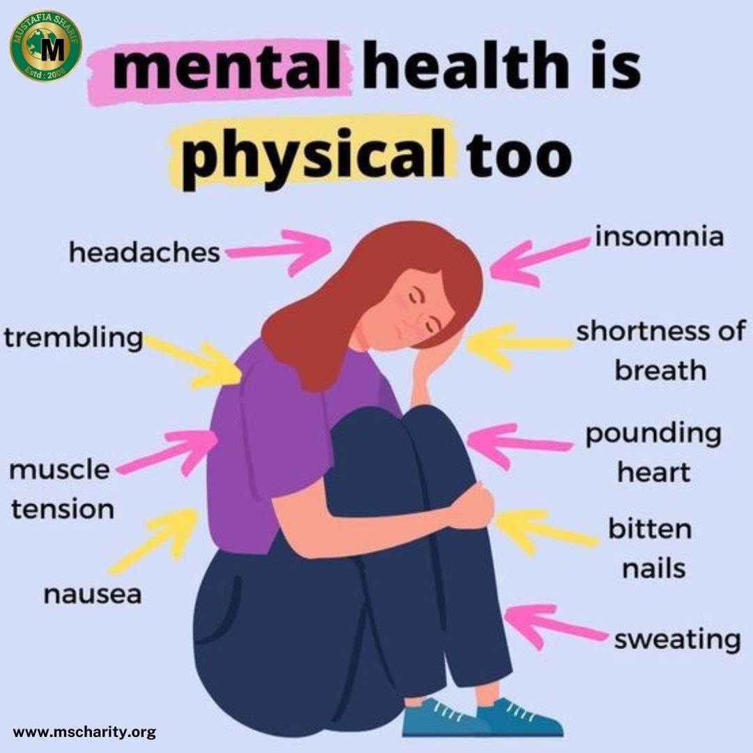 Mental health is just as vital as physical well-being! Let's break the stigma & prioritize our mental fitness. Join us in our well-being project & let's thrive together! #MentalHealthMatters #MindAndBodyBalance #WellBeingProject