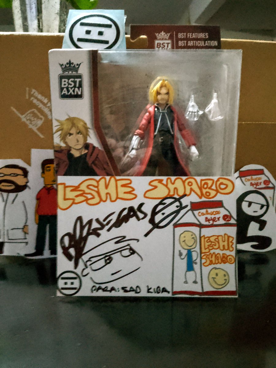 Llegó mi monito de Edward Elric de la subasta de Monas Shinas del Shaboo @ralnegas Llegó rápido y sin contratiempos!👌🏻 Execelente servicio Cherc!🐴 Ya encargué al Alphonse para tener la colección. Gracias Negas! apuntado para la próxima rifa.