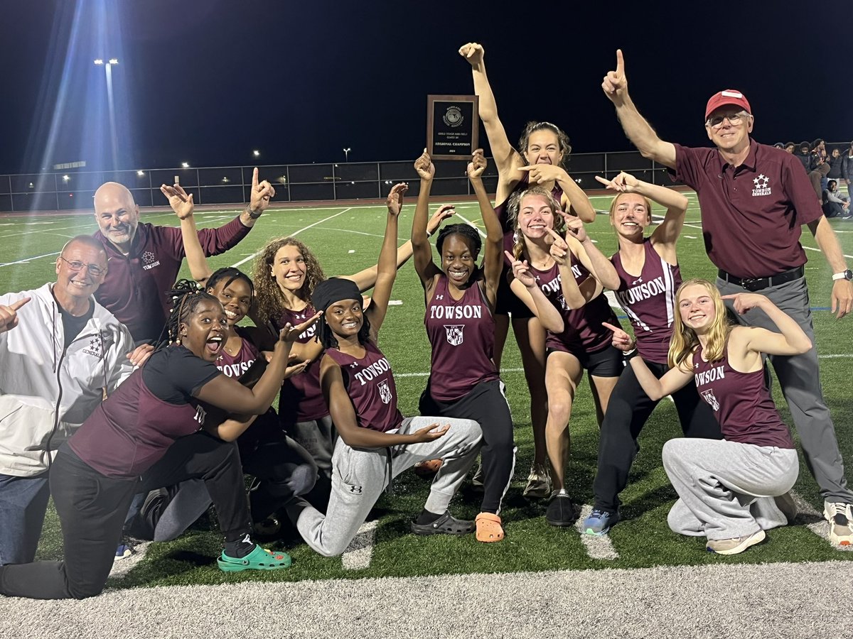 Towson High Cross Country and Track & Field (@towsonxctf) on Twitter photo The Generals are 3A North Regional Champions! Depth + total team effort = mission accomplished!! #IAmBecauseWeAre <a href="/TowsonHSsports/">Towson HS Athletics</a> <a href="/TowsonBoosters/">THSSportsBoosters</a> <a href="/kculbertson2/">Kim Culbertson</a> <a href="/MDTFXC/">Chasing The Standard</a> The Generals are 3A North Regional Champions! Depth + total team effort = mission accomplished!! #IAmBecauseWeAre <a href="/TowsonHSsports/">Towson HS Athletics</a> <a href="/TowsonBoosters/">THSSportsBoosters</a> <a href="/kculbertson2/">Kim Culbertson</a> <a href="/MDTFXC/">Chasing The Standard</a>