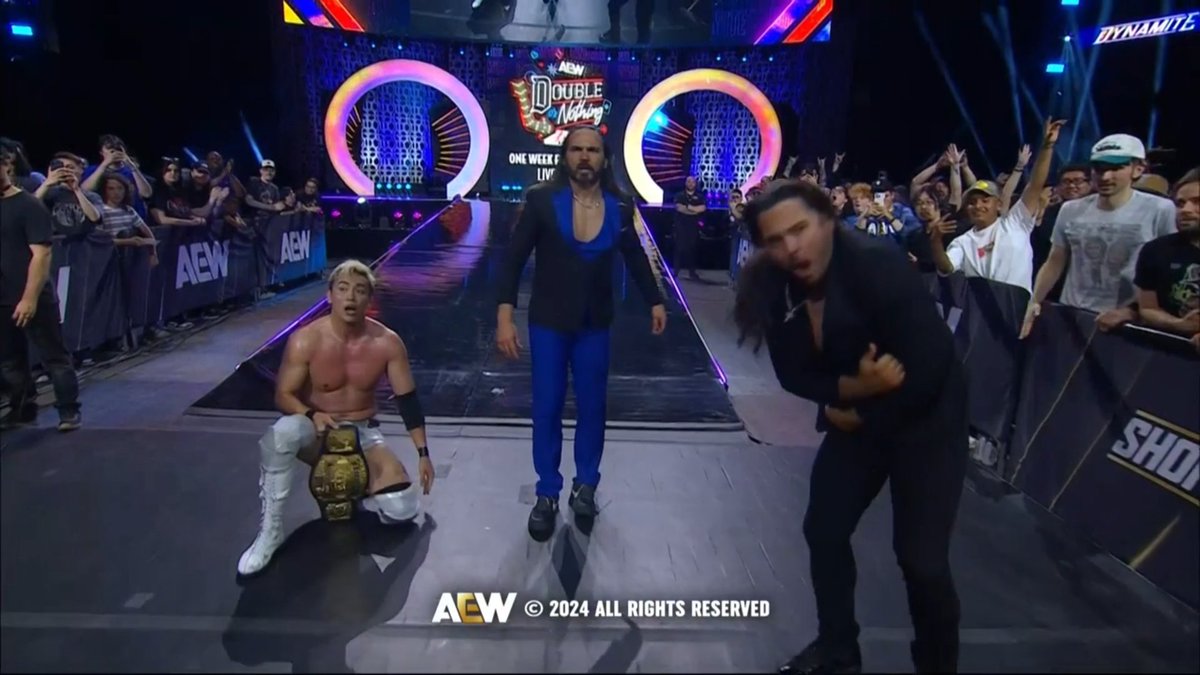 The 'significant overrun' was 5-6 minutes, btw. Check the end time of AEW Dynamite in the last few months.... =) #AEWDynamite