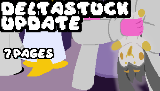 DeltaStuck's tweet photo. UPDATE!!! Seven pages! 
Read here: https://t.co/X2xF9sIyBc

New to the comic? Start reading here! https://t.co/TlbJhiJwsu 

#undertale
#homestuck
#deltastuck https://t.co/XspeQeSNVJ