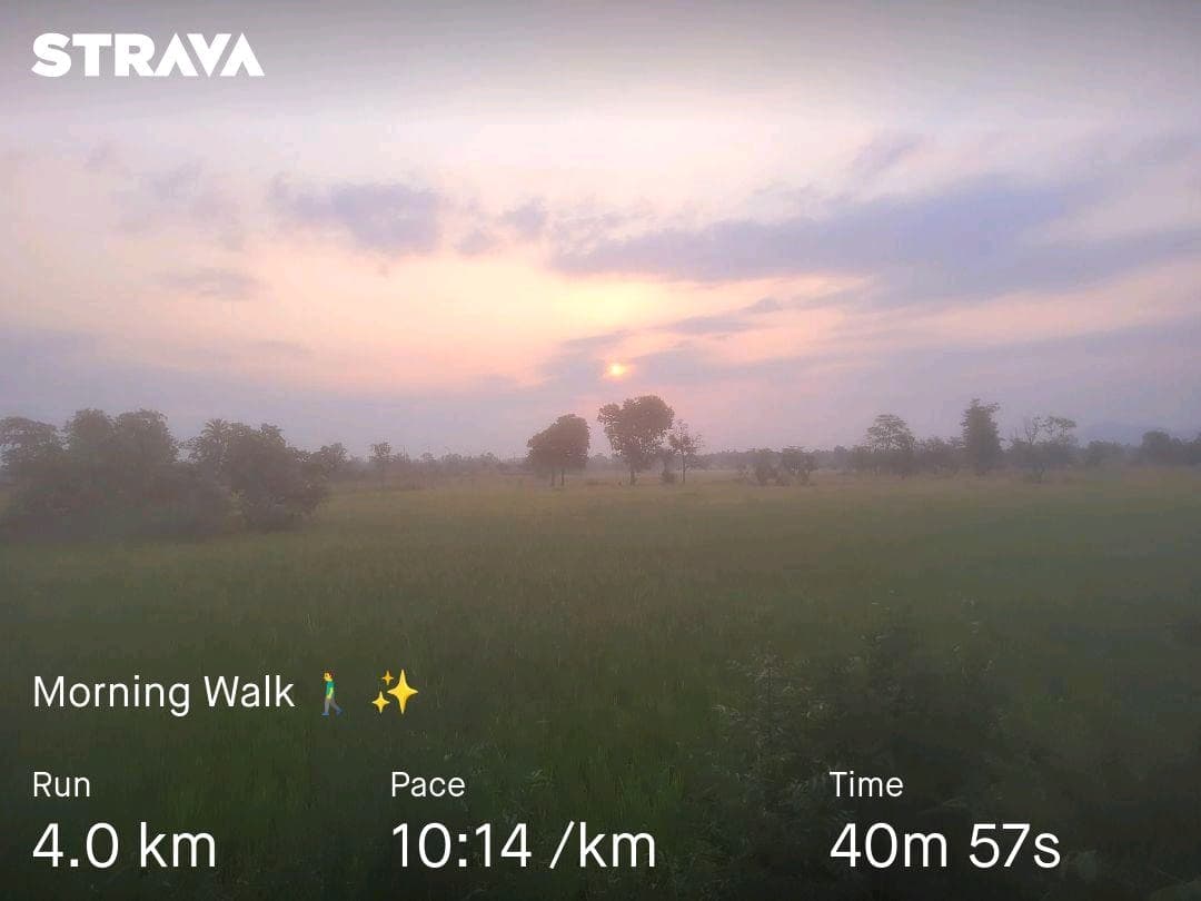 Good morning 💐

#running
#runner 
#marathon 
#ultrarunning #ultrarunner #strava
#run
#sports 
#fitindia #odishasports #viralreels #ultramarathon #kheloindia #marathontraining #marathoner #marathonrunner #halfmarathon #fitindia #runnersofinstagram 
#nevergiveup #walk