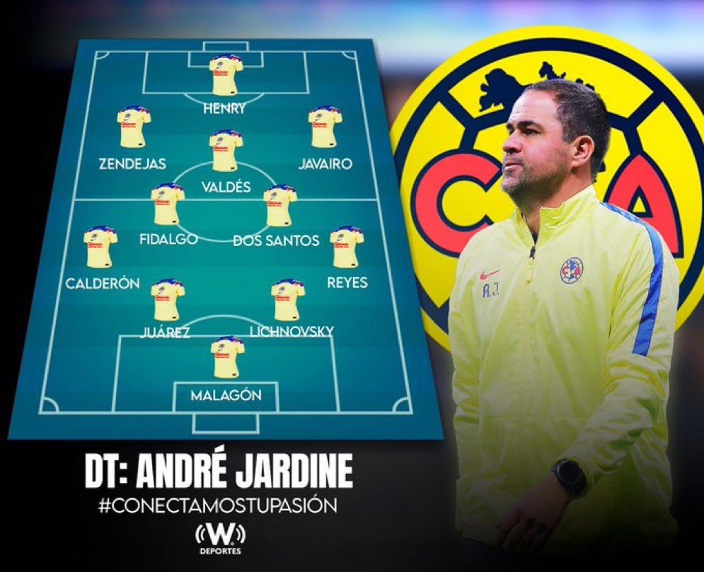 Las alineaciones del #ClasicoNacional #ConectamosTuPasión