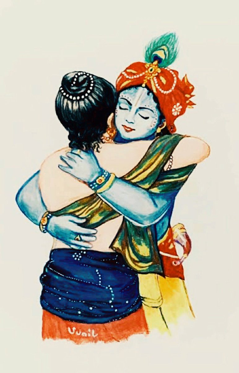 When I feel good, I go to him. When I feel bad, I go to him. When I feel nothing still go to him. Because moods are temporary, But HE is my permanent. Hare Krishna Hare Ram 🙏🚩