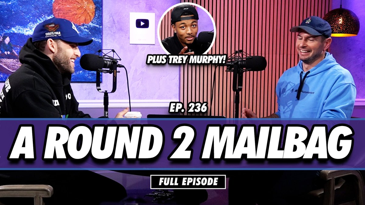 .<a href="/jj_redick/">JJ Redick</a> and <a href="/talter/">TA</a> answer your questions in this mailbag episode. Plus, <a href="/treymurphy/">TMIII</a> stops by the studio. 

Watch on YouTube: youtu.be/BBEJcZizxew 
Listen on Wondery: wondery.fm/oldmanandtheth…
