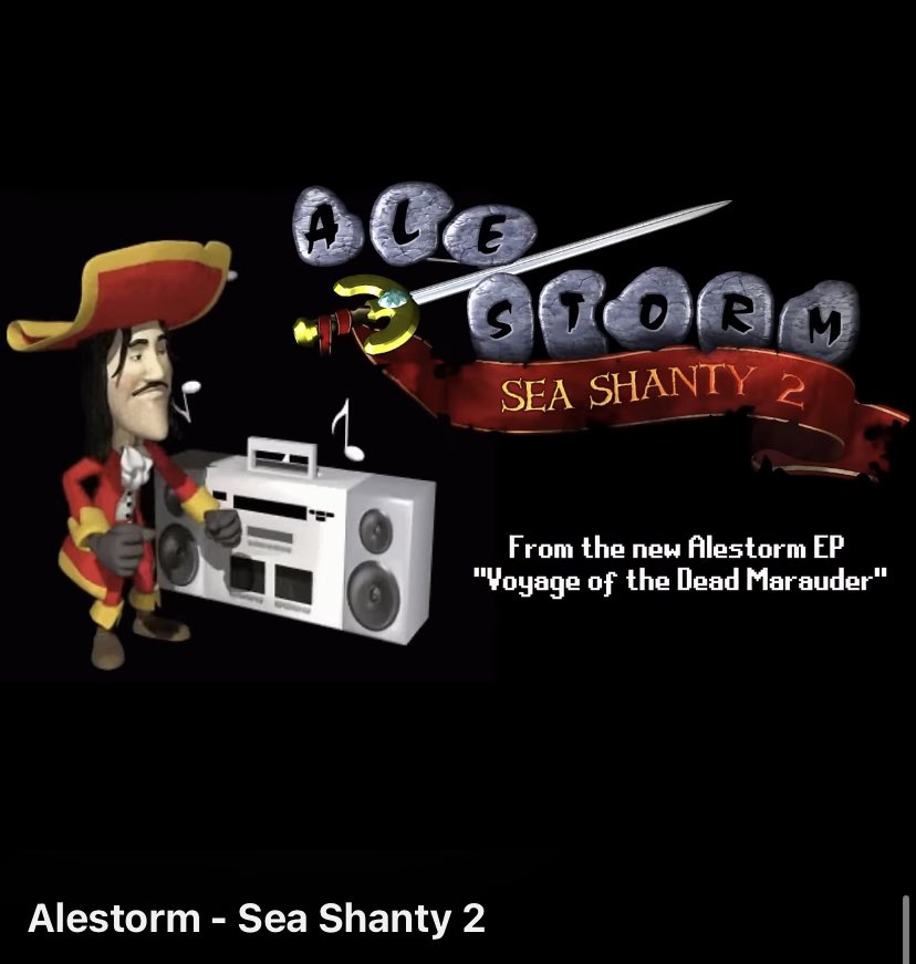 If I had a nickel for every time I looked up a song to listen to ironically only to find out that Alestorm has done a cover of it I’d have two nickels