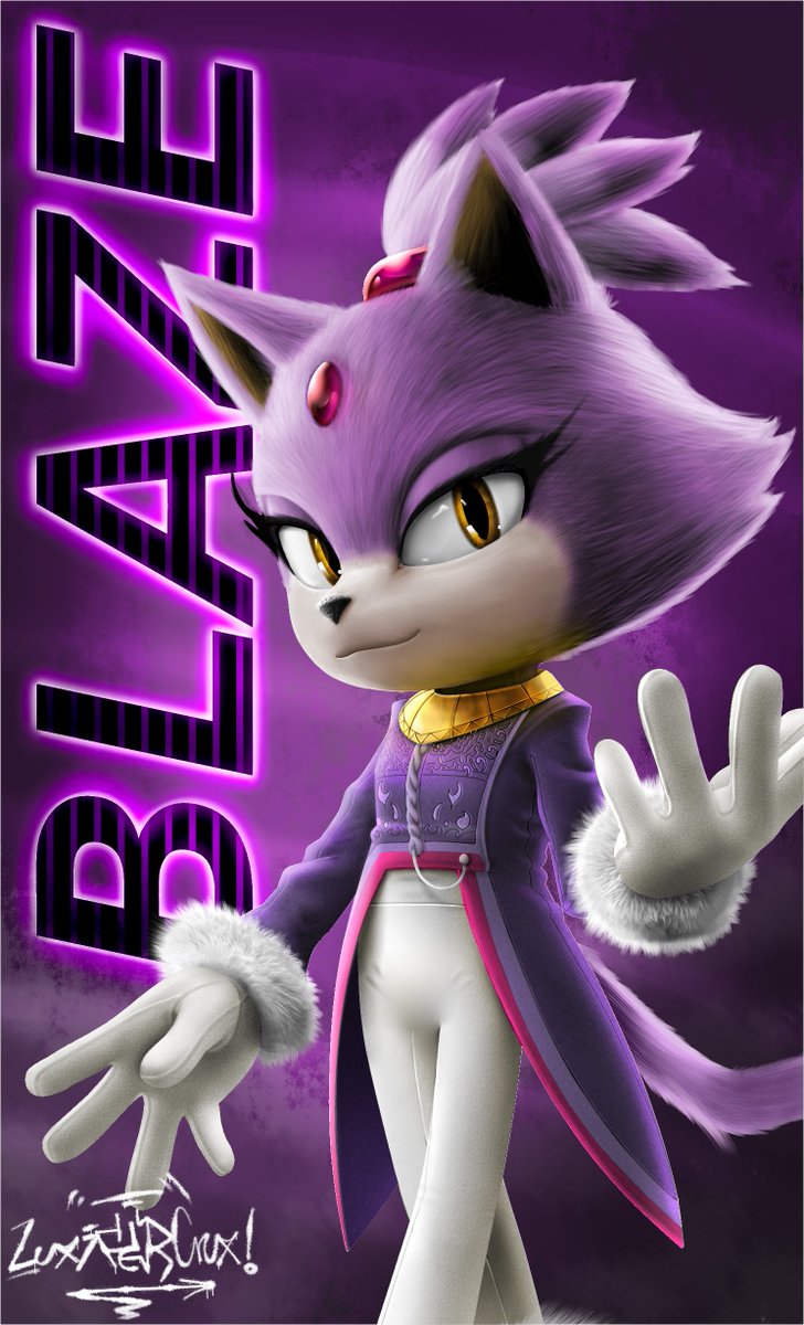 So, I wanted to make Blaze the cat in the #sonicmovie style, Whatcha think? c:
#sonicmovie3 #videogames #redesign #sega #fanart #drawing #sonicfanart #art #sketch #sonicart #archiesonic #paramount #sonicartist #SonicAdventure2 #characterdesign #BlazeTheCatnsfw #artist