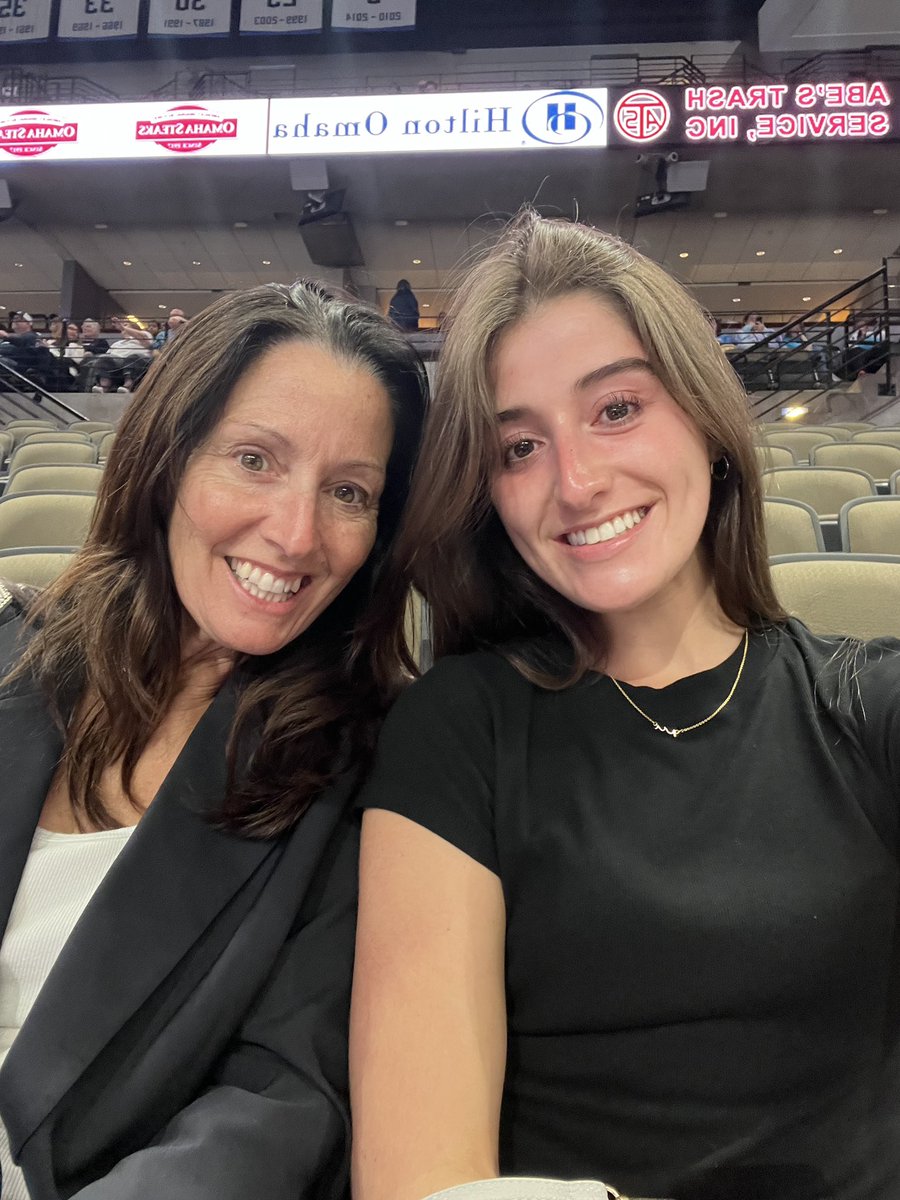MamieJackson's tweet photo. Mother Daughter Date. Let’s go Novas!! 
#matchforamillion
#omahasupernovas https://t.co/l9INAiZKTp