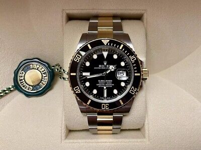 For Sale: Rolex Submariner Steel Gold Black. Brand New with Original Box. ebay.co.uk/itm/3153689366… <<--More #wristwatch #luxurywatches #vintagewatches