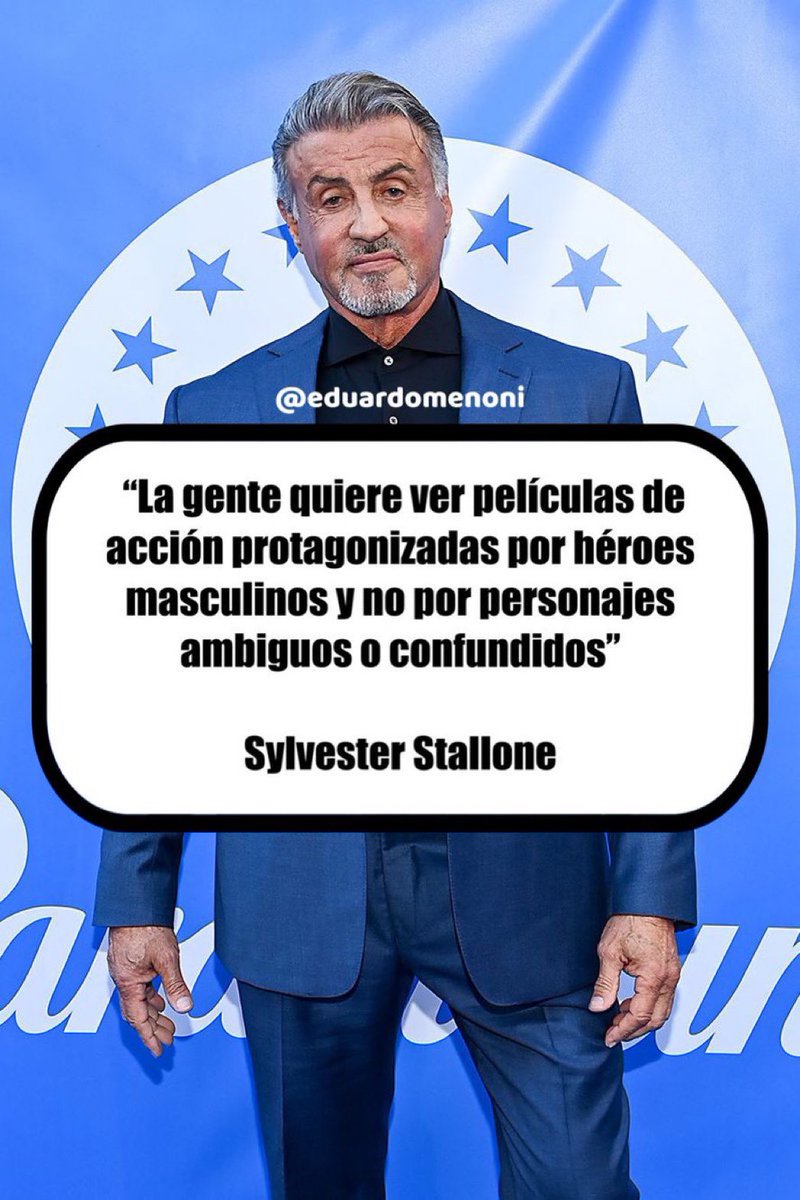 🚨| Sylvester Stallone da un DURÍSIMO GOLPE al Lobby LGBTIQ+ y habla contra la cultura ‘woke’. ⚠️ ¿Apoyas estas palabras de este afamado actor?