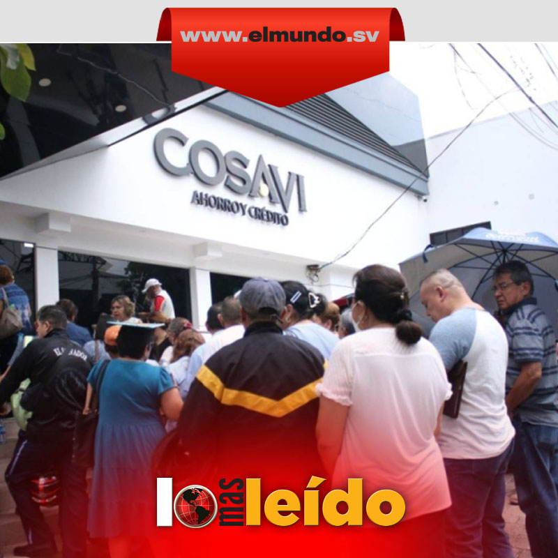 #LoMásLeído | COSAVI no está devolviendo aún las aportaciones y cuentas a plazo fijo a sus socios 

> dem.sv/kiep9