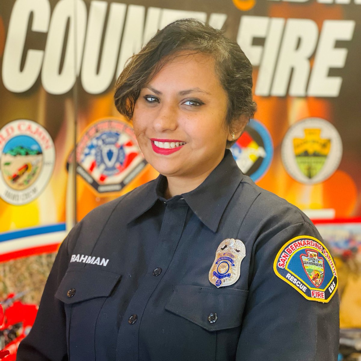May is Asian American, Native Hawaiian, and Pacific Islander Heritage Month (#AANHPI). The story of #SBCoFD Hazardous Materials Specialist IV Kaniz Rahman is one of dedication & resilience, part of her South Asian heritage. Read more 👉 sbcfire.co/3UM3Bmy