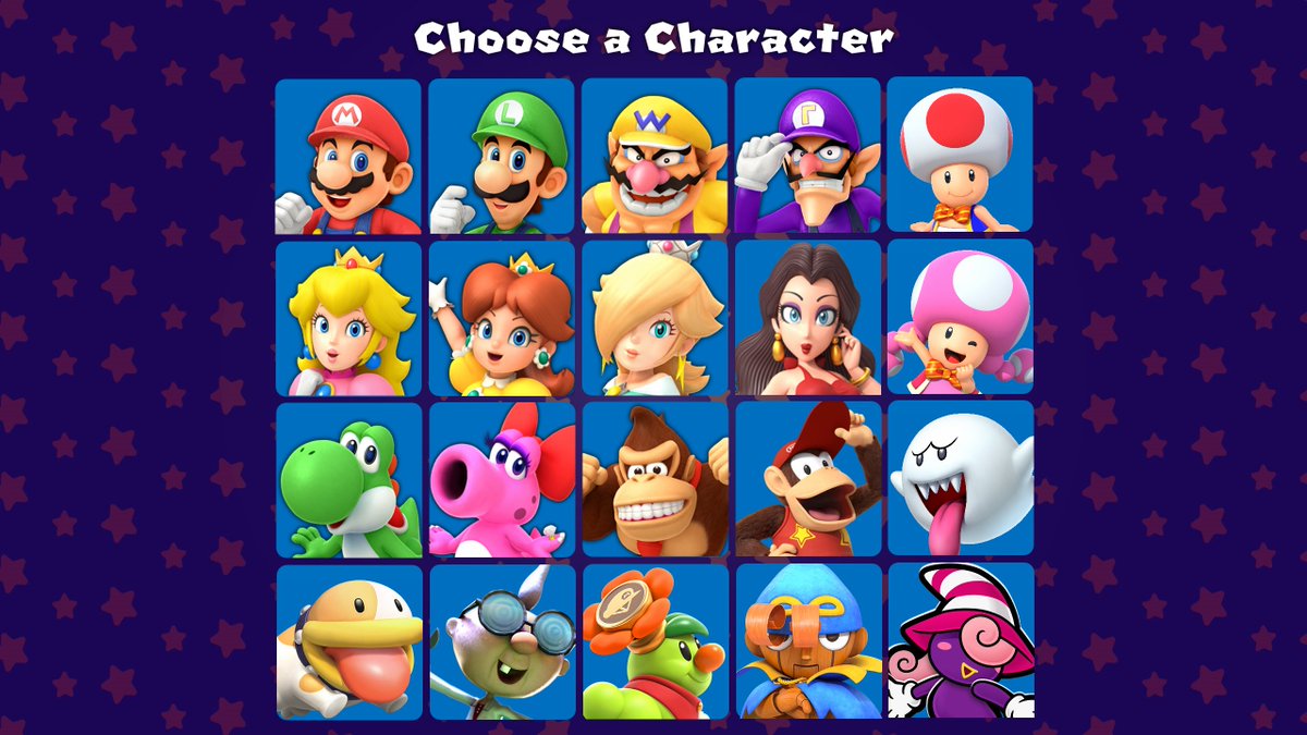 My ideal roster for the next Mario Party game -Toad and Toadette are back as playable characters with the game having a new host -Pauline is added since she's a new mainstay -E. Gadd is added since LM is very popular -Florian, Geno, and Vivian are relevant characters that...