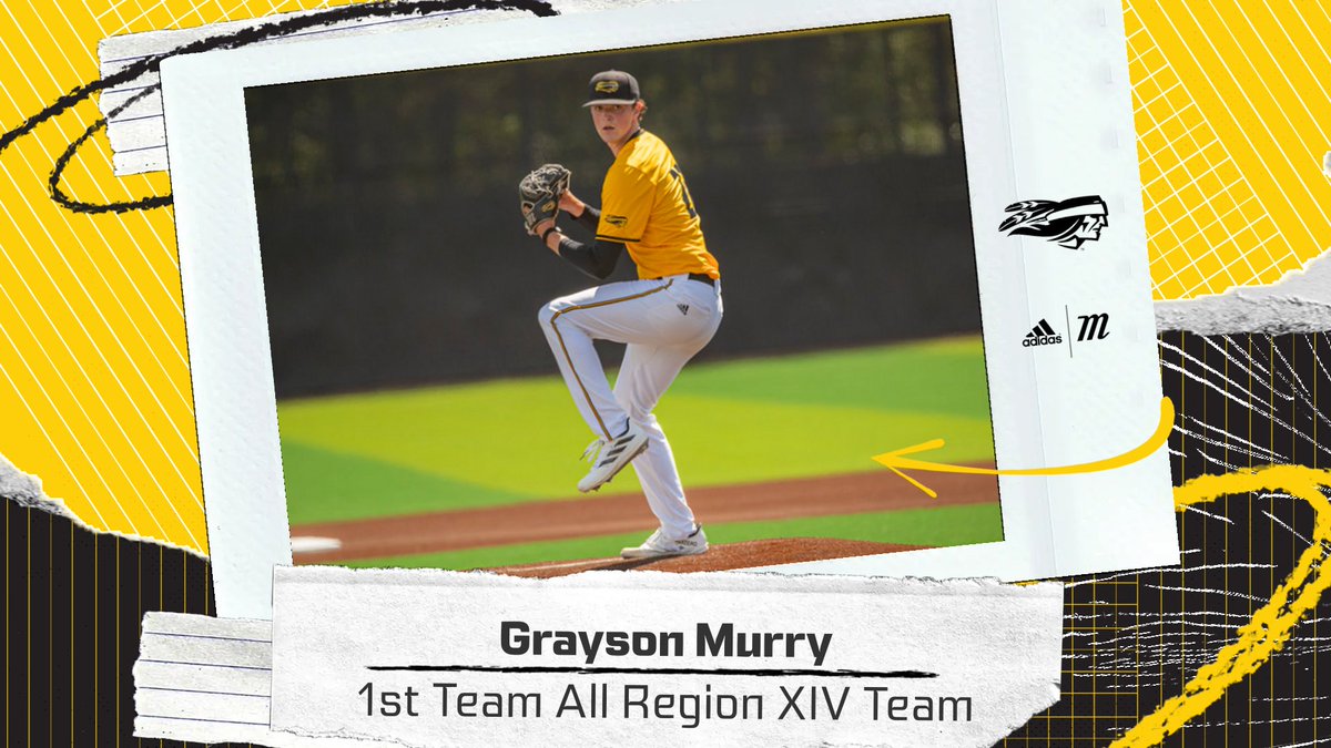 TJC Apache Baseball (@tjcbaseball) on Twitter photo 1st TEAM ALL REGION XIV
<a href="/MurryGrayson/">grayson murry</a> -RHP
7W-3L
3.62 ERA
74 INN
52 HITS
82 K'S
#feathersup 1st TEAM ALL REGION XIV
<a href="/MurryGrayson/">grayson murry</a> -RHP
7W-3L
3.62 ERA
74 INN
52 HITS
82 K'S
#feathersup