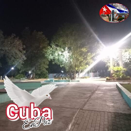 Aquí el parque 15 de mayo donde la juventud pinera disfruta cada jueves de la paz que le da nuestra revolución #DeZurdaTeam #CubaEnPaz @IzquierdaPinera