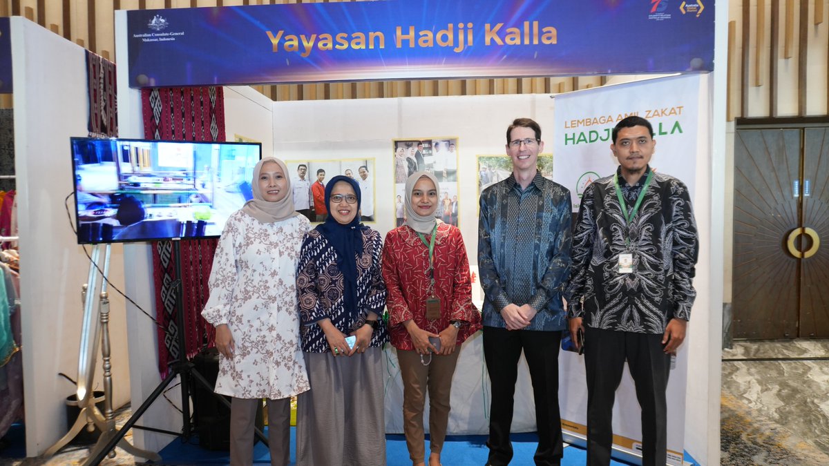 Senang bisa mendukung #OZalum di industri kreatif, pariwisata, & CSR di 🇮🇩 bagian timur!

Makkomikki Studio mengulik sejarah Makassar-🇦🇺 dgn animasi, @tourism_mks mempromosikan Mksr sebagai destinasi keren & UMKM yg peduli dengan sosial, & @yayasankalla fokus pada CSR di SulSel🙏