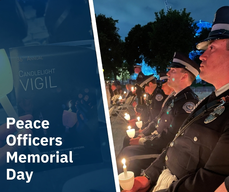 Today on National Peace Officers Memorial Day, we honor and remember the brave men and women who made the ultimate sacrifice in service to our communities. #vanpoliceusa