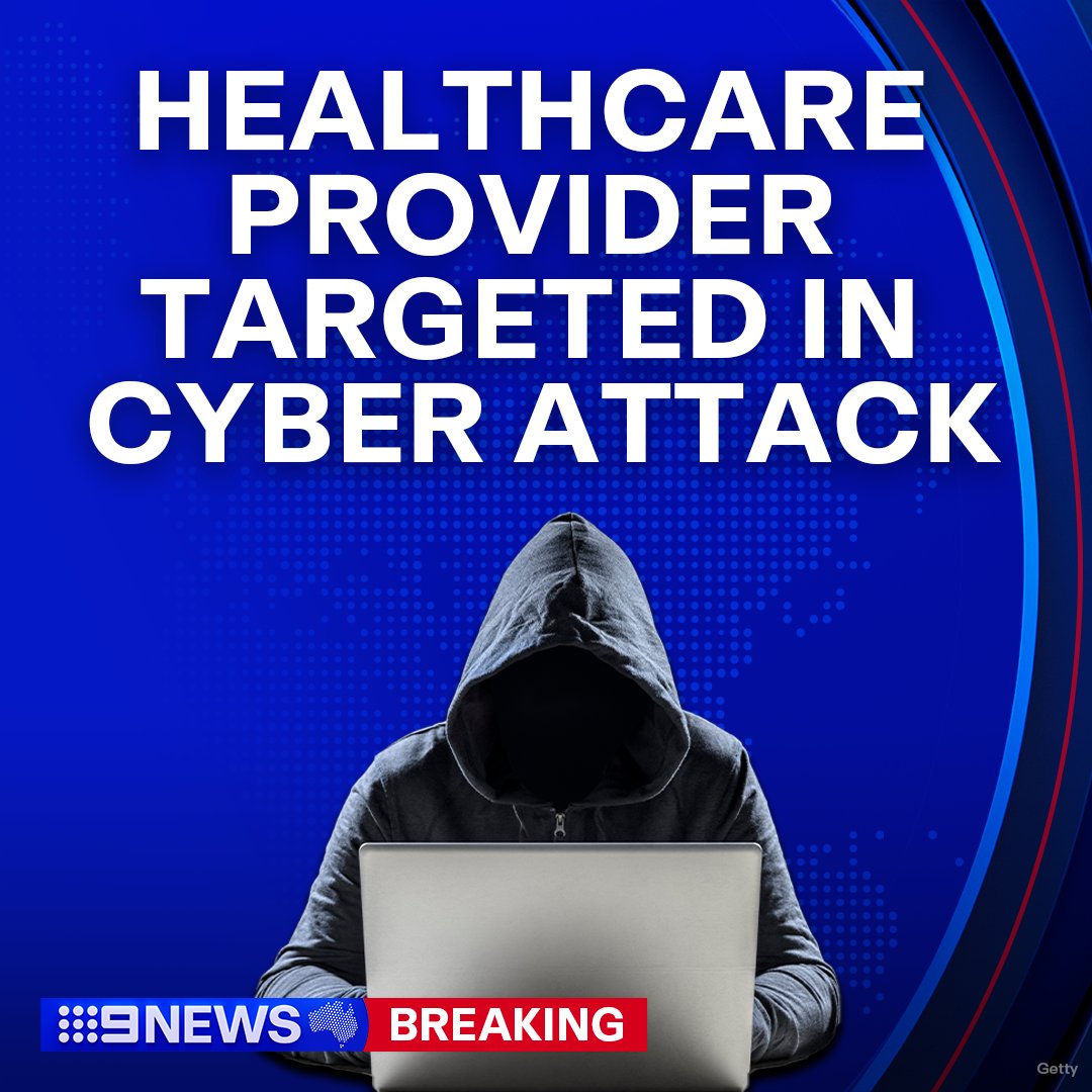 #BREAKING: An Australian private healthcare provider has been targeted by a large-scale cyber attack.

National Cyber Security Coordinator Michelle McGuinnes revealed the attack was a “large-scale ransomware data breach”.

It’s not yet known which organisation has been attacked,