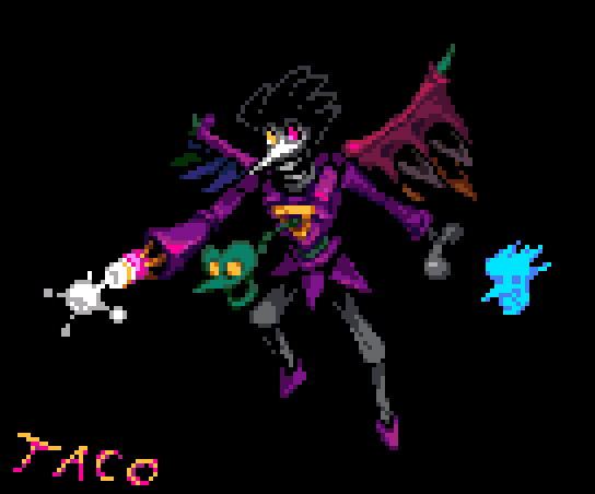 It's been done for a few months but finally here he is! BIG BIGGER BETTER THAN EVER

#pixelart #pixels #pixelartist #art #undertale #spamton #fanart