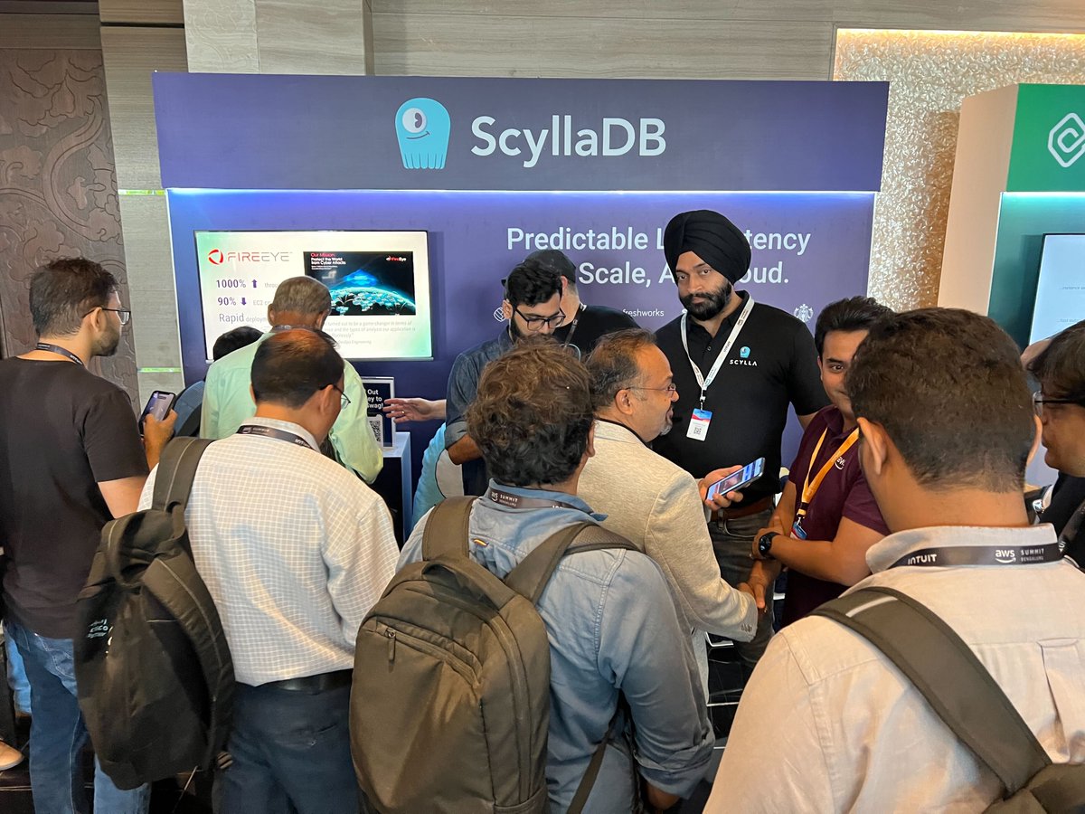 Our team is really enjoying the AWS Summit Bengaluru. Tons of great conversations are happening and lots of little sea monsters are finding new homes with attendees. 

#AWS #AWSSummit #techconference