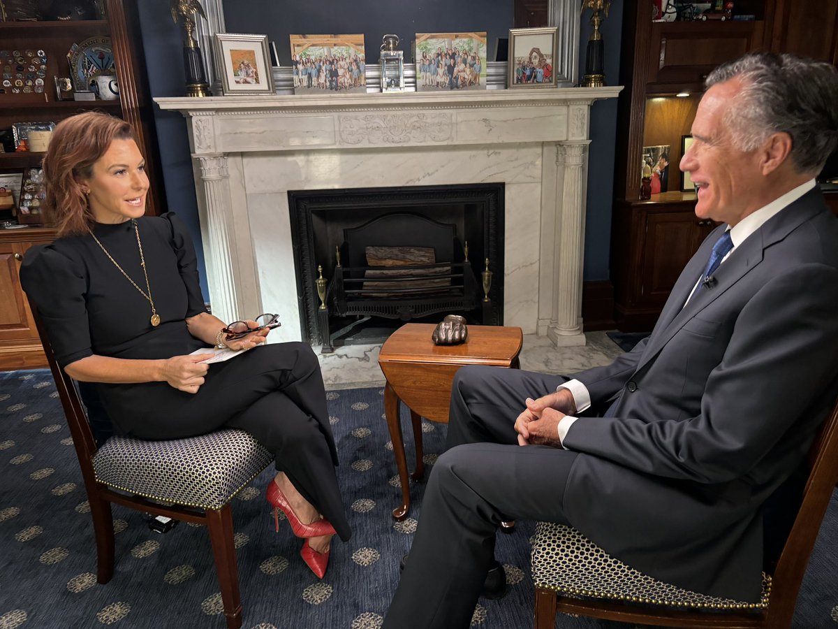 Some #behindthescenes with my exclusive interview @SenatorRomney…be sure to tune into @11thHour tonight to watch.