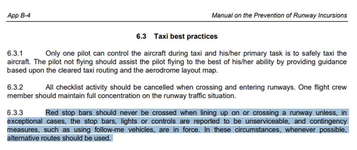 Would you cross a RED STOP bar which cannot be extinguished if ATC tells you to disregard  STOP Bar?ICAO Doc 9870 recommendation.
Unless in  exceptional cases, contingency  measures, such as using followme vehicles,are in force. 
#metamindFly #thinkaboutthinking @SafetyMatters6