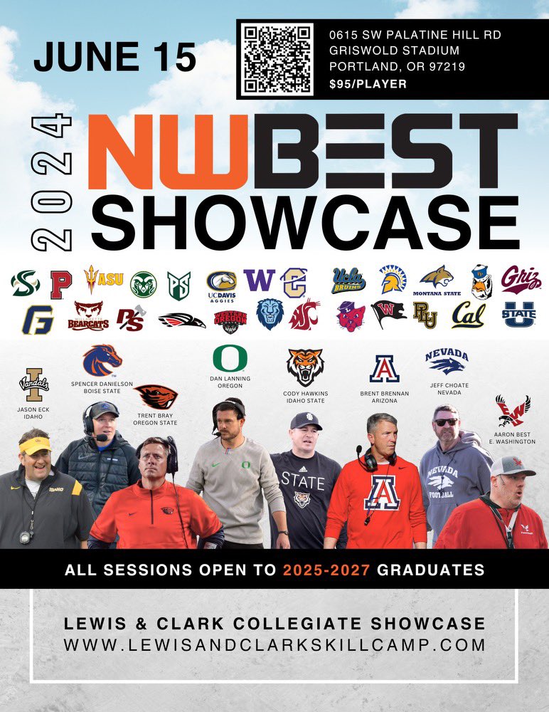 Right around the corner! Can’t wait! Get signed up fast and come show out in front of top programs! 😎 #NWbest