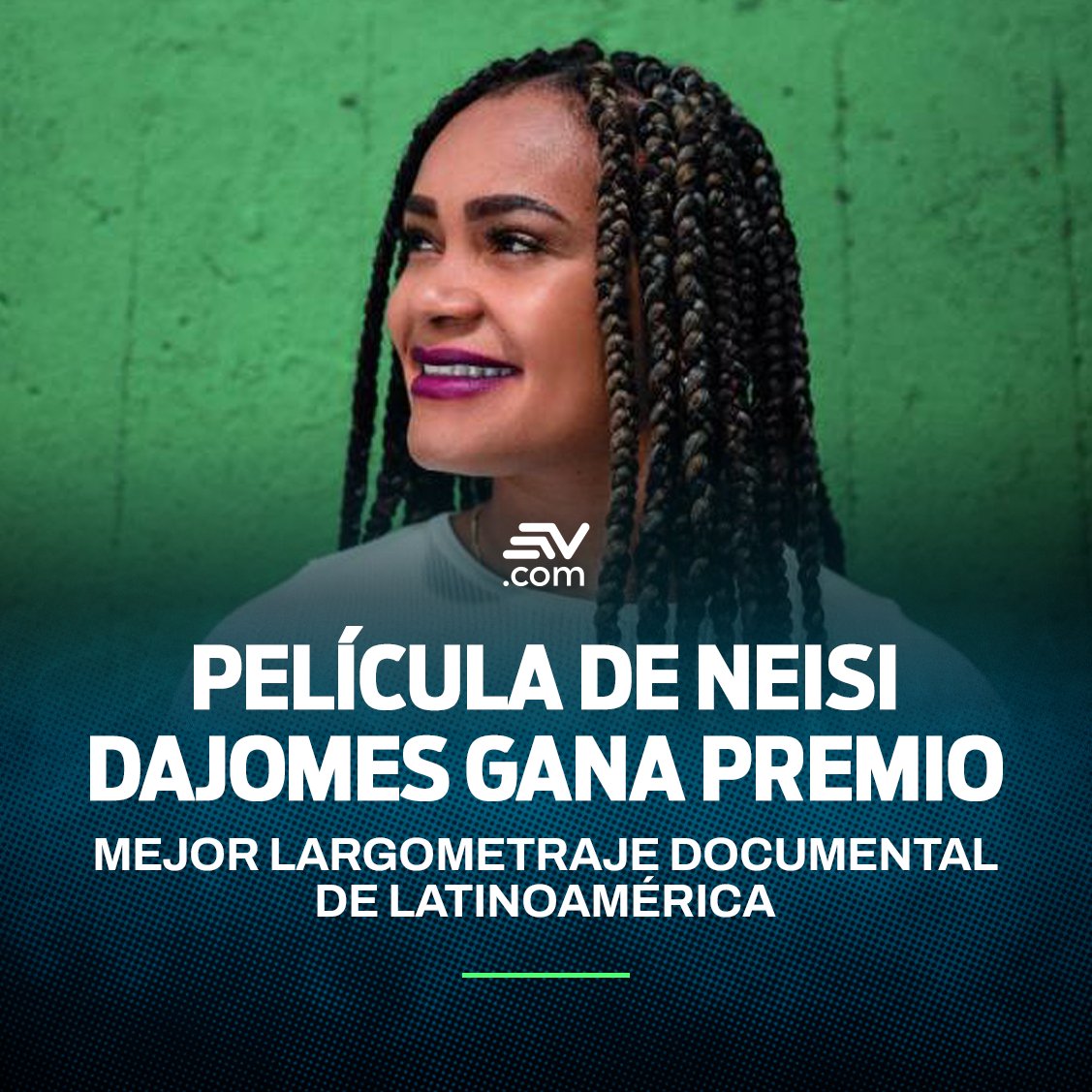 #LoMásLeído | La Fuerza de un Sueño 🏅, película que narra el proceso deportivo y familiar de Neisi Dajomes, gana un premio como mejor Largometraje Documental ➡ bit.ly/4dL07K3