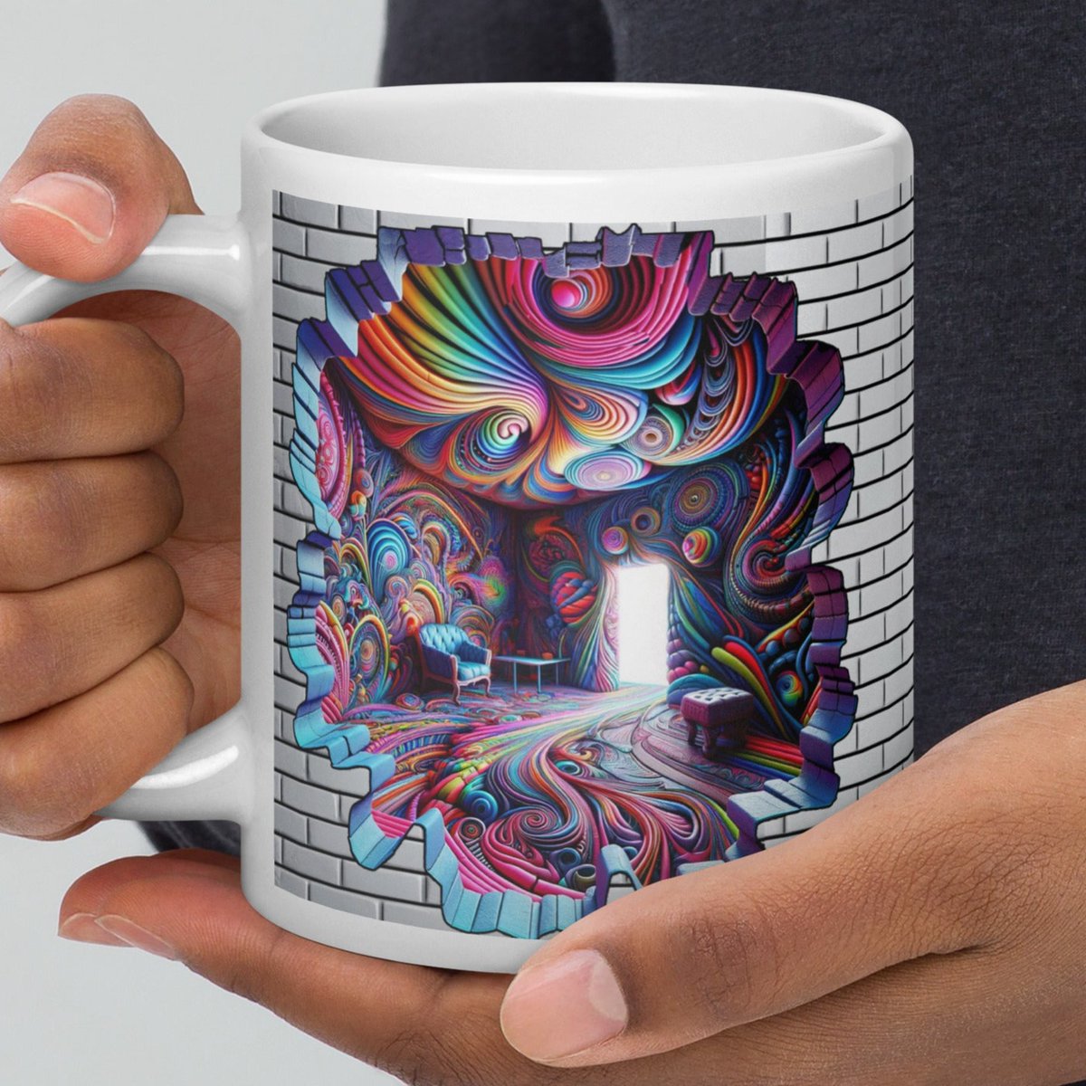Start your day with a splash of color! Our Psychedelic Escape Mug features a stunning 3D design that's perfect for your morning brew. ☕🌟 #PsychedelicArt #CoffeeLovers #MorningVibes
shhcreations.com/products/psych…