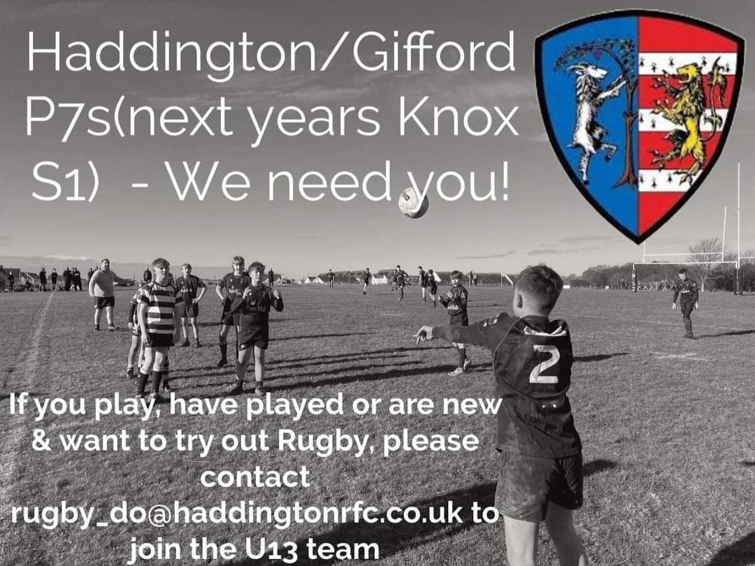 🏉 Join the @HaddingtonRFC Rugby Family 🏉 Are you ready to tackle new challenges and make lifelong friends? We are on the lookout for new S1 players for the 2024/25 season! #HaddingtonRFC #rugbyfamily #jointheteam #U13rugby #futurestars #rugbylife