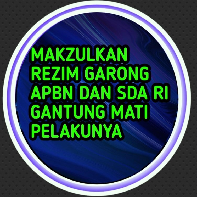 @secr3thm4nz56 Rakyat bersatu mampu rebut kembali kedaulatan RI. #MakzulkanGarongAPBN #MakzulkanGarongAPBN