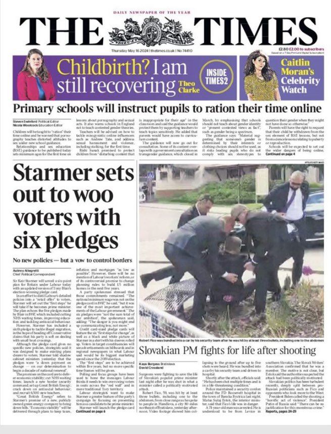 My interview in today’s @thetimes about my #birthtrauma campaign👇 “MP Theo Clarke: I’m still recovering from the birth of my daughter” thetimes.co.uk/article/b38dac…