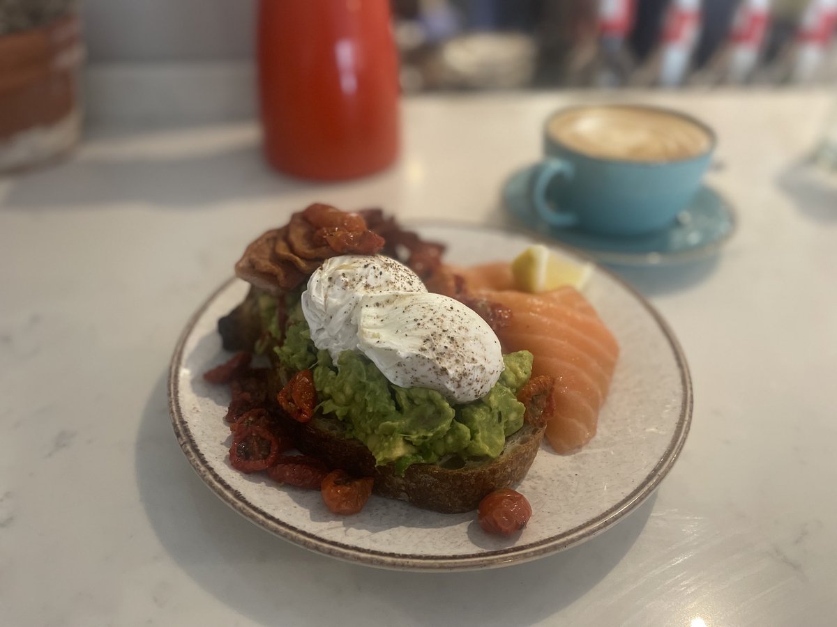 Possibly my favourite breakfast cafe in the country - Robinson’s in York - always a highlight when visiting for the racing.