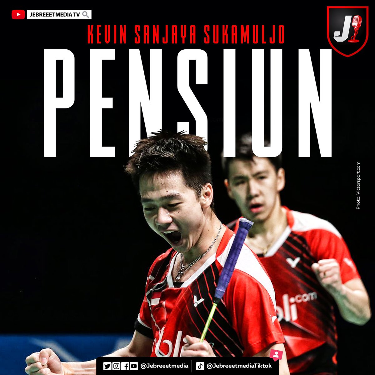 Teka-teki masa depan seorang Kevin Sanjaya akhirnya terjawab 😣 Lewat unggahan di media sosialnya, pemain asal Banyuwangi ini memutuskan untuk pensiun dari dunia bulu tangkis di usianya yang masih 28 tahun. Apapun keputusannya harus kita hormati ya 🫡 Selamat menjalani dan