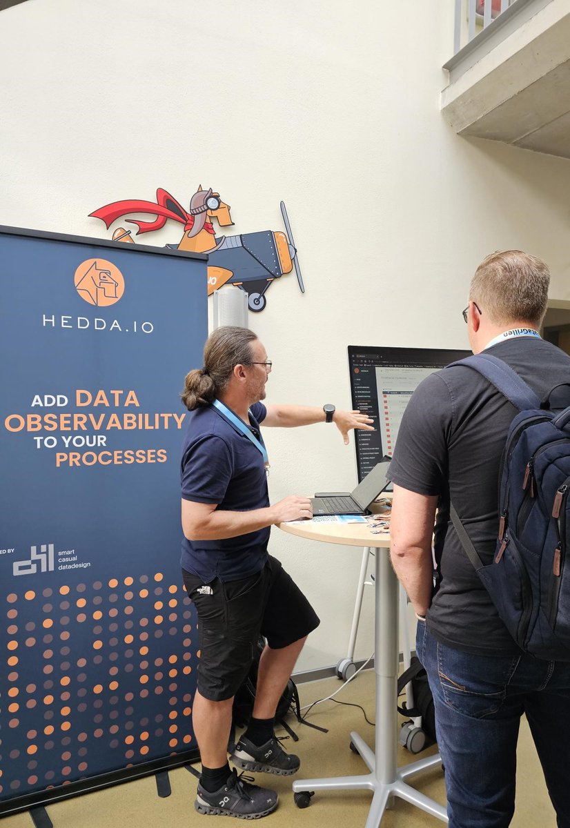 Where are our #DataGrillen friends? Let's have a chat at our HEDDA.IO booth. 

#sqlfamily  #dataquality #datamanagement
