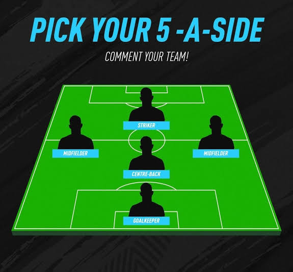 Pick your All time 5- A - Side 👇 COMMENT & SHARE your team🤝