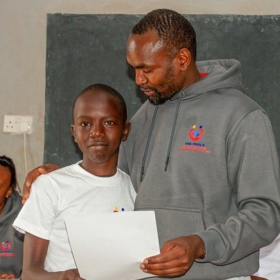 Meet Moses Mwangi, one of our sponsored students under cohort Kelli, aspiring to become a doctor in the future. Here he is with our Managing Director, Paul Njoroge. 📚✨ #FutureDoctor #EducationMatters #CohortKelli #pcf