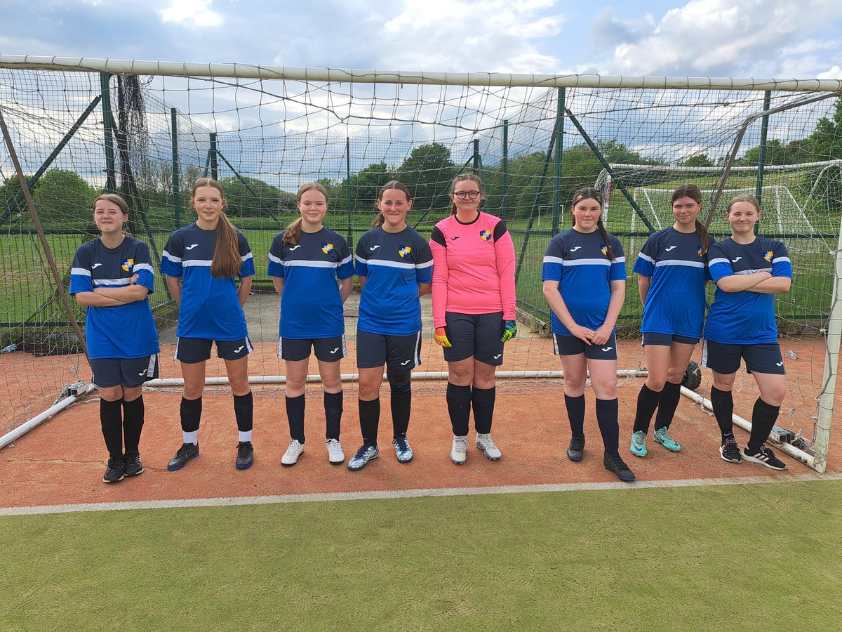 Our KS3 ladies football team had attended a tournament last night, drawing 2-2 with Aldercar and beating Ecclesbourne 1-0!👏⚽️ Special mention to Chloe who scored an absolute worldy, top corner goal, and Mia who stepped in last minute to be in goal, making lots of great saves!✨