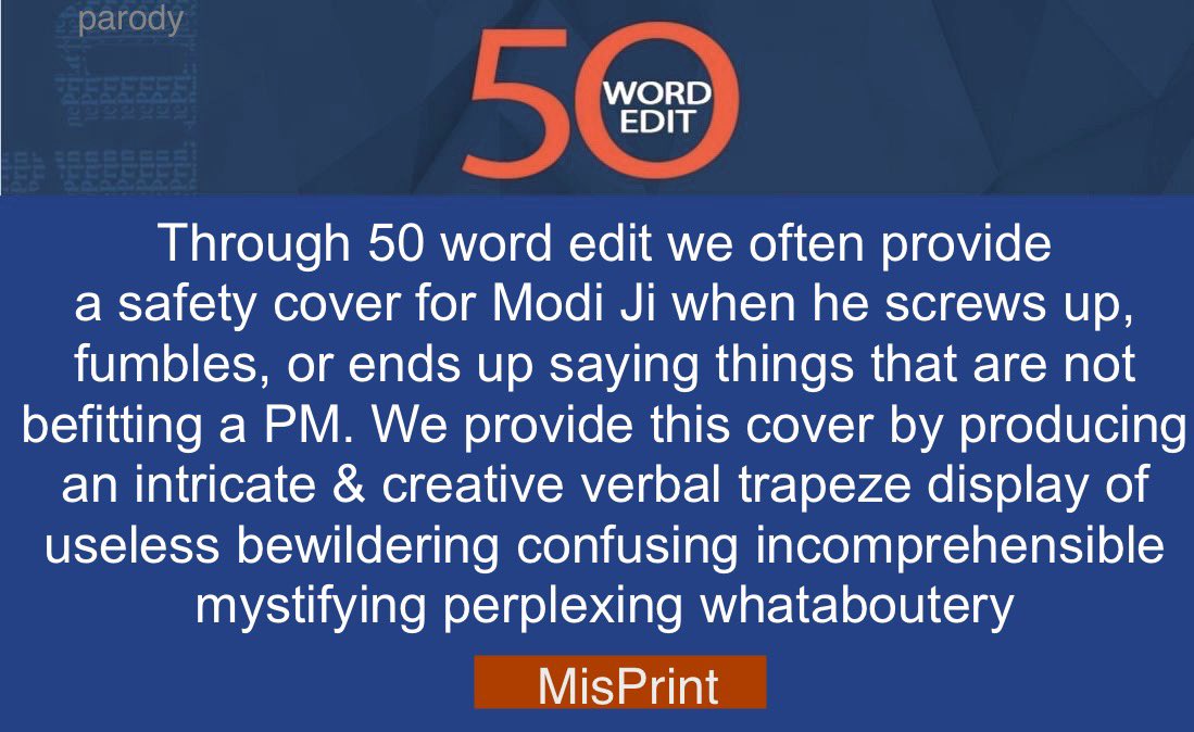 Our 50Word edit on “50Word Edit”
