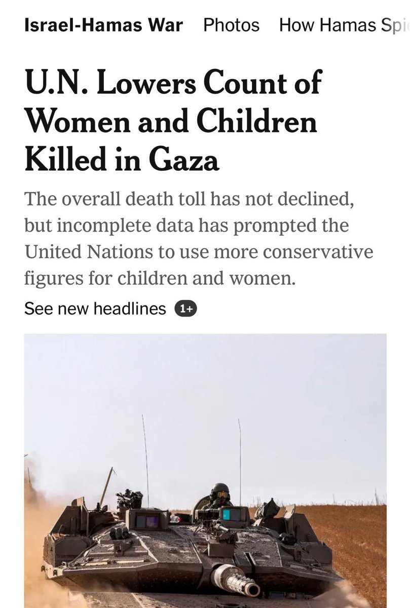 Every professional organization in the world knows that if you have missing information, you wait for the facts, then cross-check numbers and sources. Instead, the UN (!) magically changed the numbers of deaths in Gaza. As recently as May 6, the UN’s Office for the