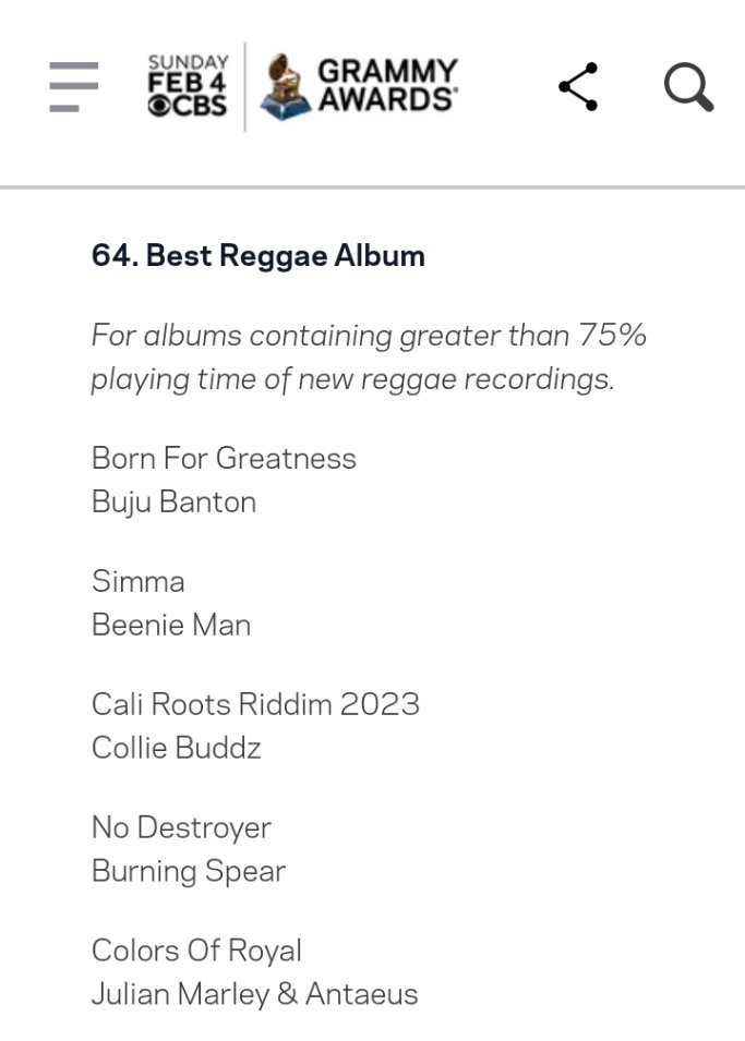 In 2023, @Stonebwoy was featured on @KingBeenieMan's 'SIMMA' Album which was nominated at the 66th GRAMMY Awards in the Best Reggae Album, he was the most featured Ghanaian Artiste (13) across the Globe in 2023.

#StonebwoyForAOTY