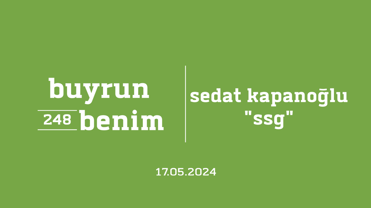 merhaba, sedat kapanoğlu yarın (17.05.24) sorularınızı yanıtlayacak. yanıtlarını merak ettiğiniz soruları “ssg'nin sokak kodcusu atraksiyonu” başlığı altında paylaşabilirsiniz. eksisozluk.com/ssgnin-sokak-k…