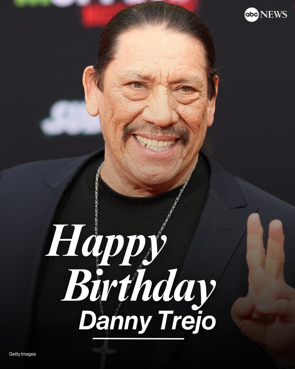 HAPPY BIRTHDAY: Actor Danny Trejo is 80 today. trib.al/mSyTr4Z