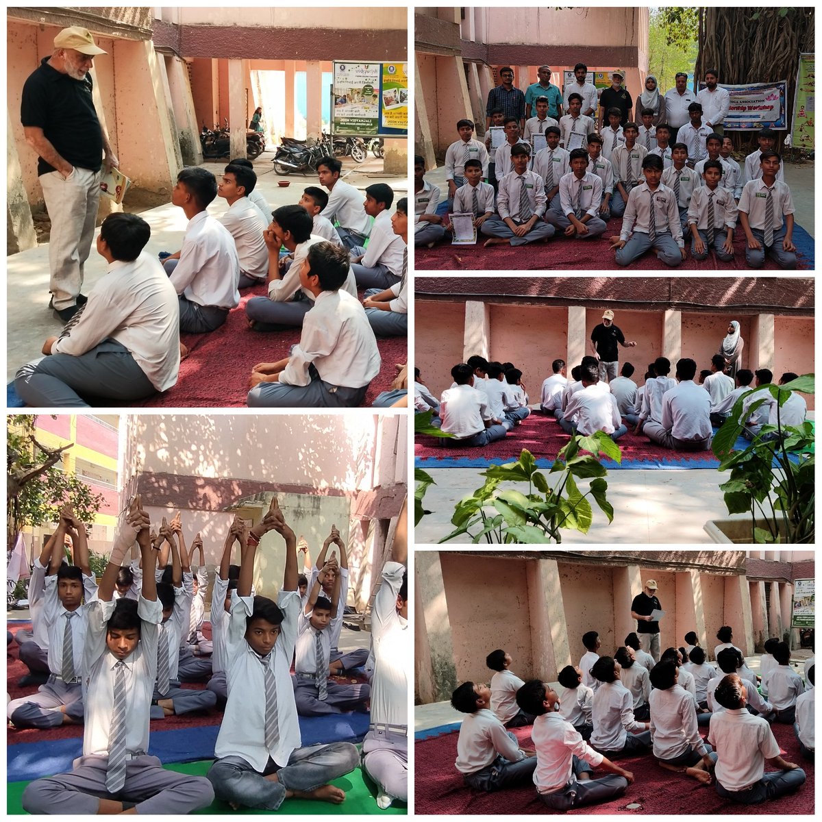 Yoga helps mental and physical fitness. Volunteer Dr. Badrul Islam has boosted up the confidence and leadership skills of the students.
#Vidyanjali_activity @CSAGovtBoysSk80 @Dir_Education @NSSCSAGBSSS @SCERT2021 @vidyanjali_edu @VidyanjaliDelhi