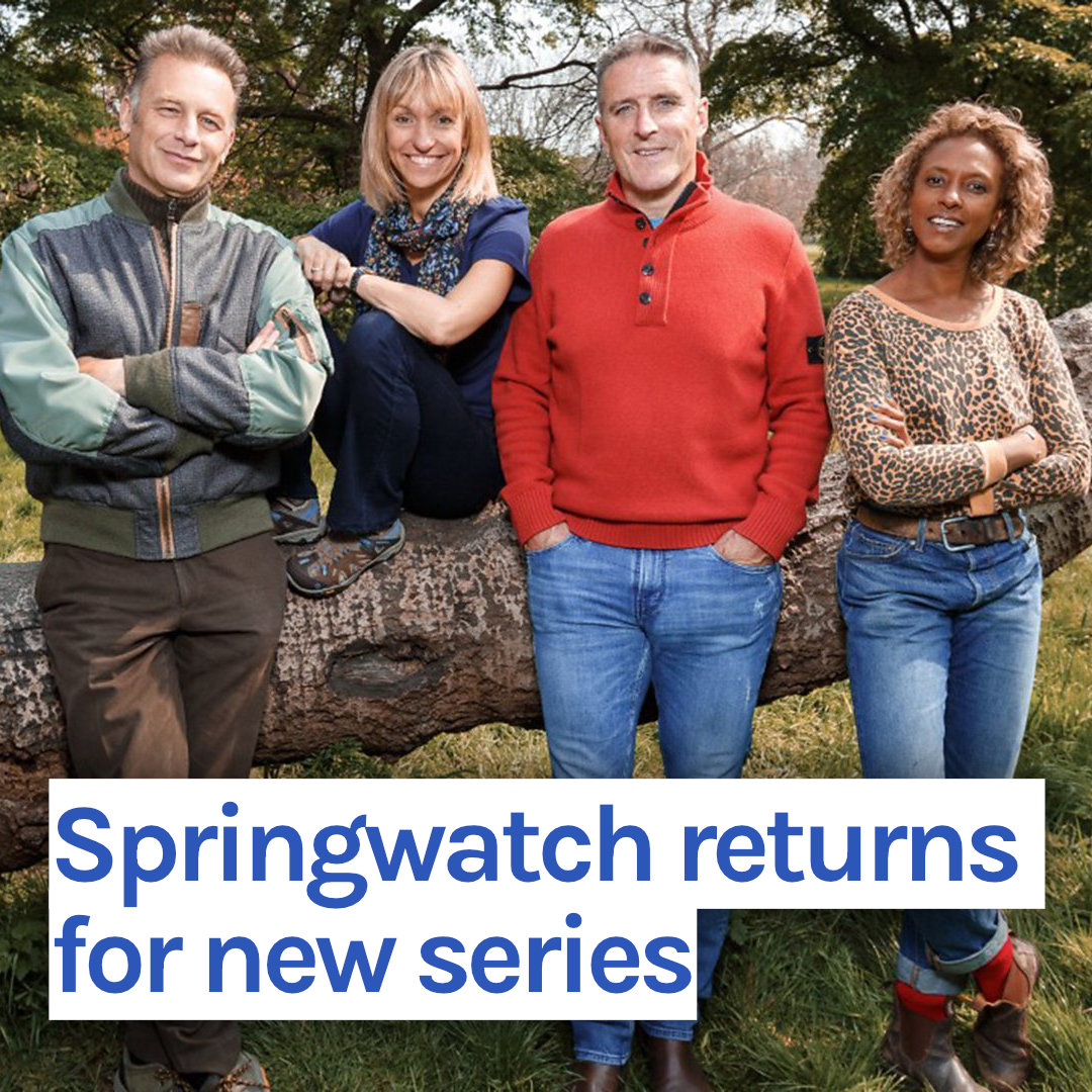 Dates have been confirmed for Springwatch 2024, returning to BBC Two on Monday, 27 May at 8PM